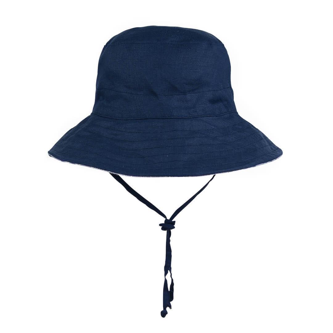 Bedhead Heritage Reversible Explorer Hat - Shibori/Indigo L - '9348933049538 Toy Chest Australia 3
