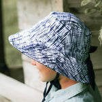 Bedhead Heritage Reversible Explorer Hat - Shibori/Indigo L - '9348933049538 Toy Chest Australia 8