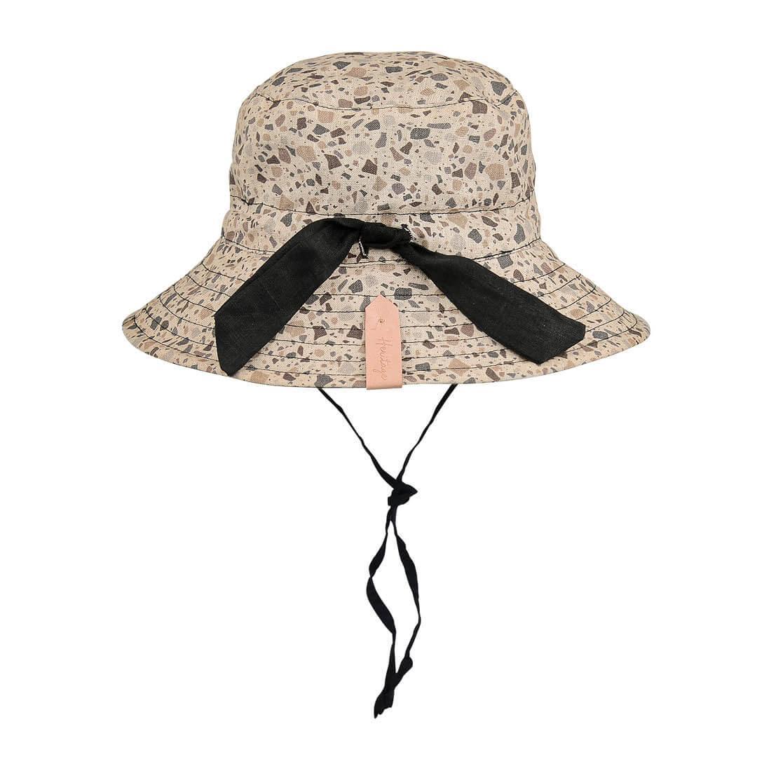 Bedhead Heritage Reversible Explorer Hat - Terrazzo/Ebony S - '9348933049743 Toy Chest Australia 2