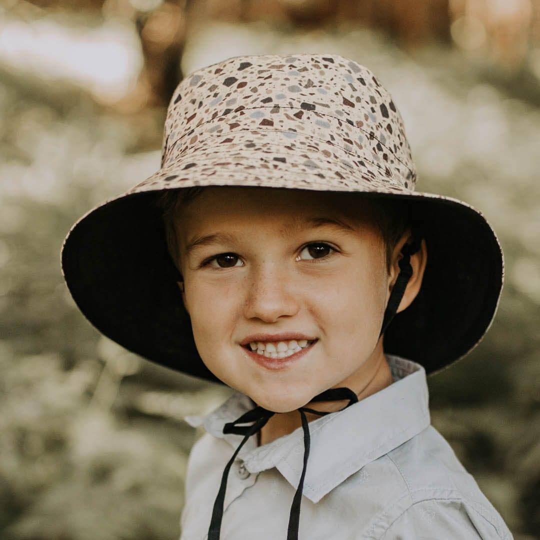 Bedhead Heritage Reversible Explorer Hat - Terrazzo/Ebony S - '9348933049743 Toy Chest Australia 4