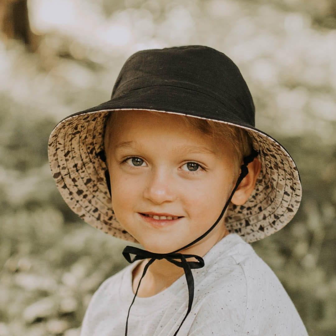 Bedhead Heritage Reversible Explorer Hat - Terrazzo/Ebony S - '9348933049743 Toy Chest Australia 5