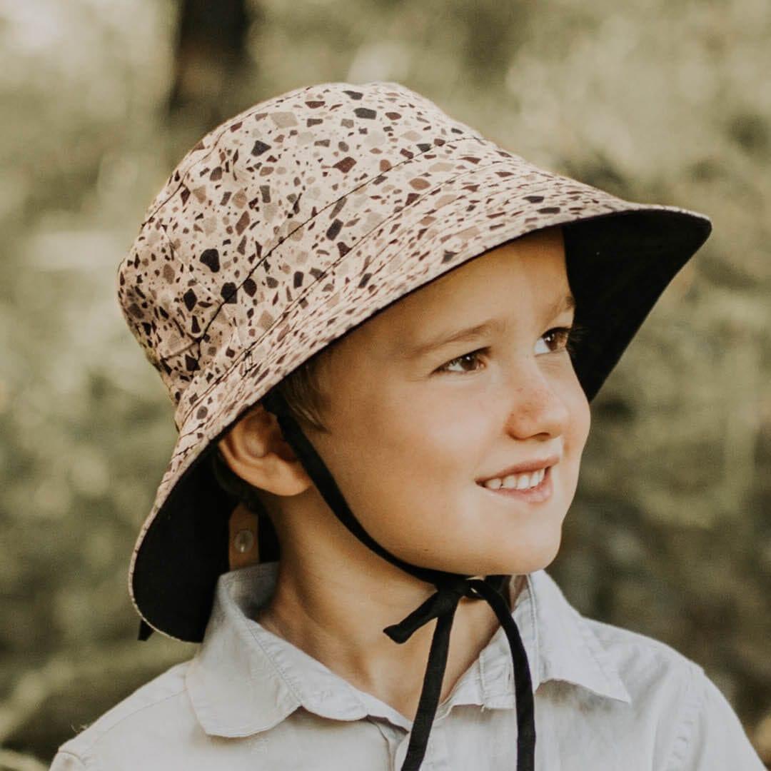 Bedhead Heritage Reversible Explorer Hat - Terrazzo/Ebony S - '9348933049743 Toy Chest Australia 7