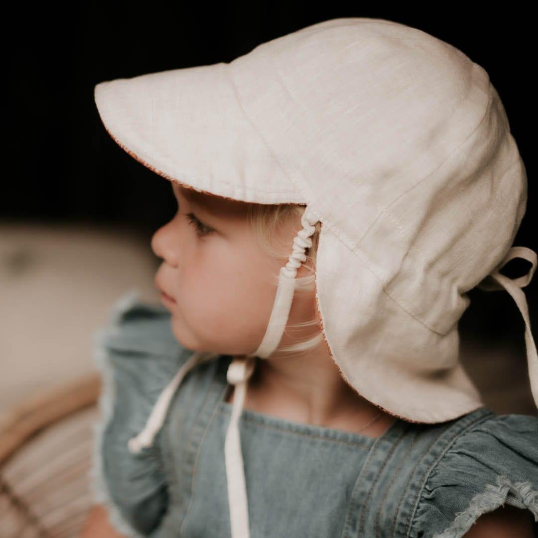 Bedhead Heritage Reversible Legionnaire Hat - Alice/Flax S - '9348933043000 Toy Chest Australia 6