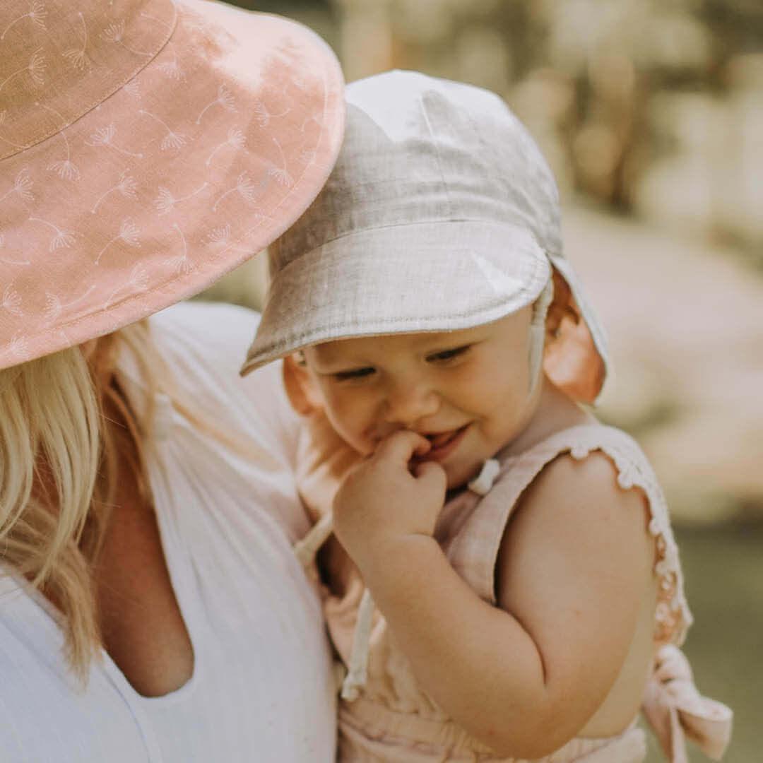 Bedhead Heritage Reversible Legionnaire Hat - Frances/Flax S - '9348933052019 Toy Chest Australia 5