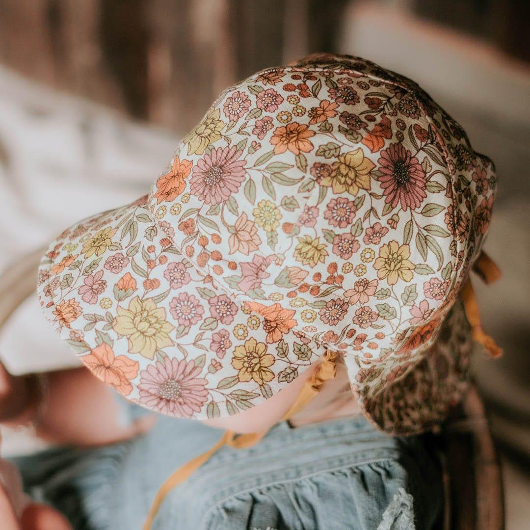 Bedhead Heritage Reversible Legionnaire Hat - Matilda/Maize S - '9348933042904 Toy Chest Australia 6