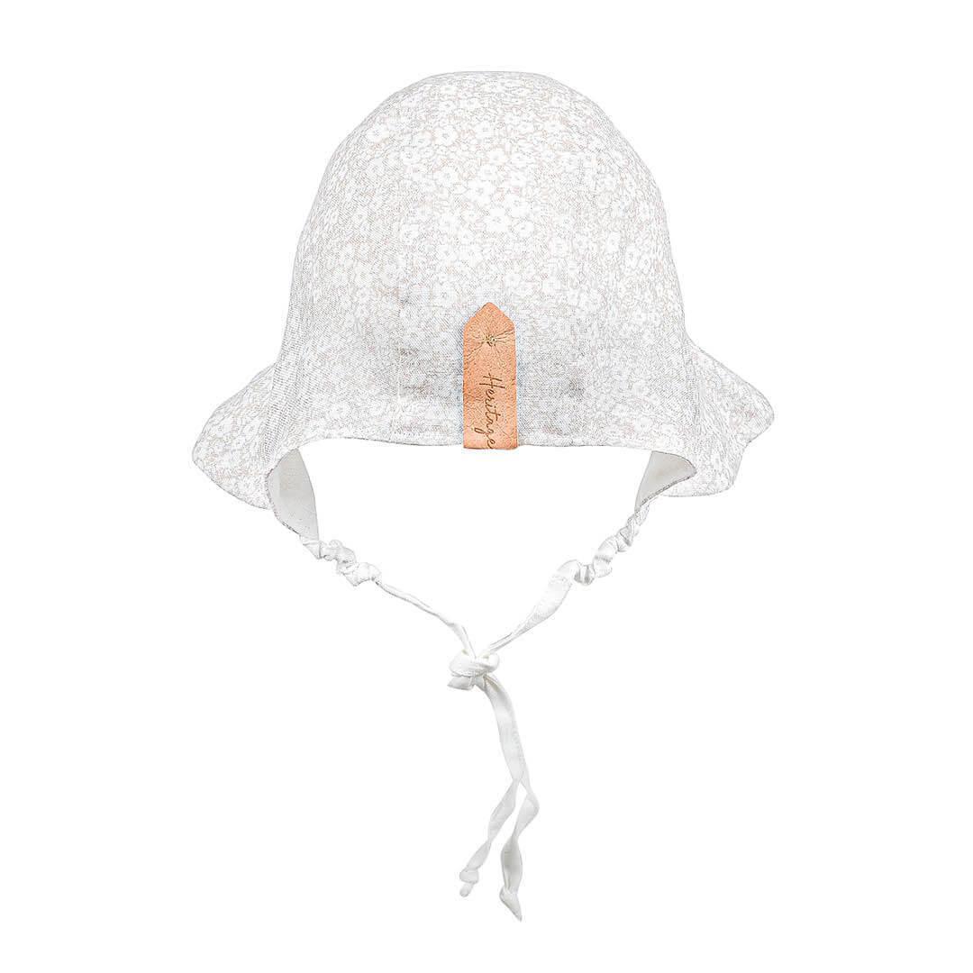 Bedhead Heritage Reversible Ruffle Bonnet Hat - Willow/Blanc M - '9348933049811 Toy Chest Australia 6