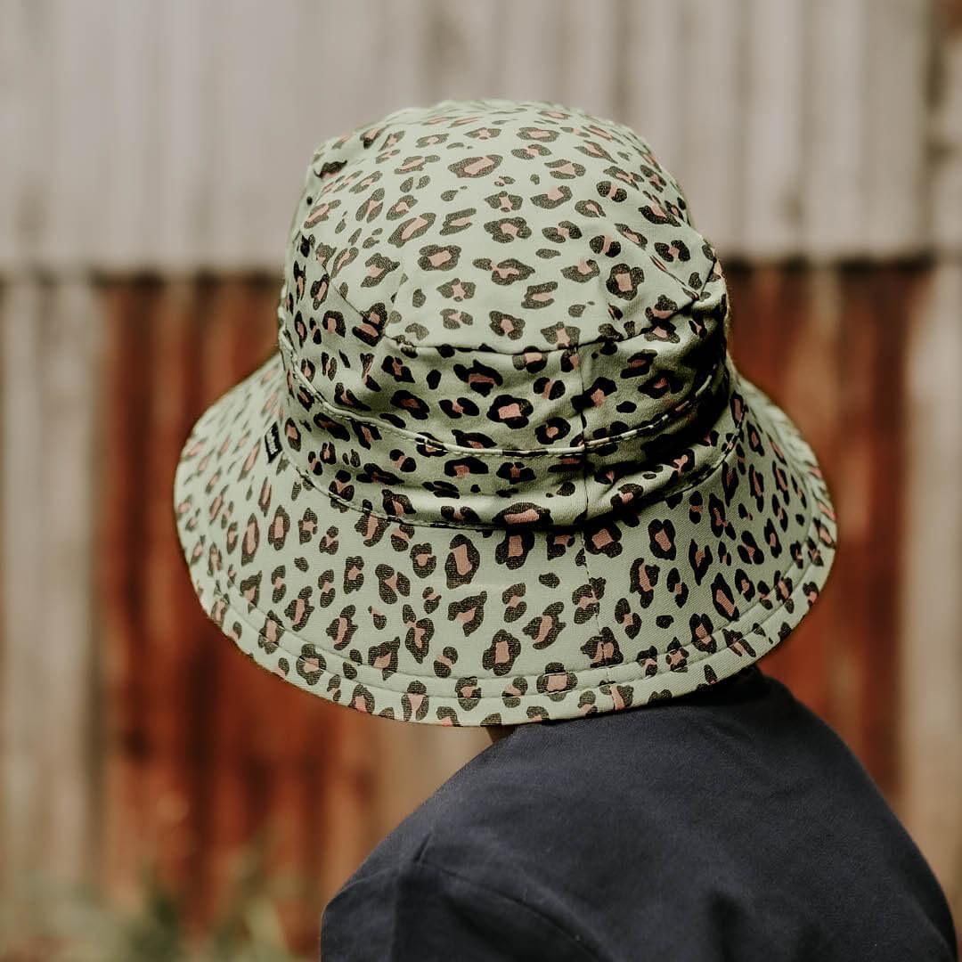 Bedhead Kids Bucket Hat - Leopard L - '9348933043109 Toy Chest Australia 5