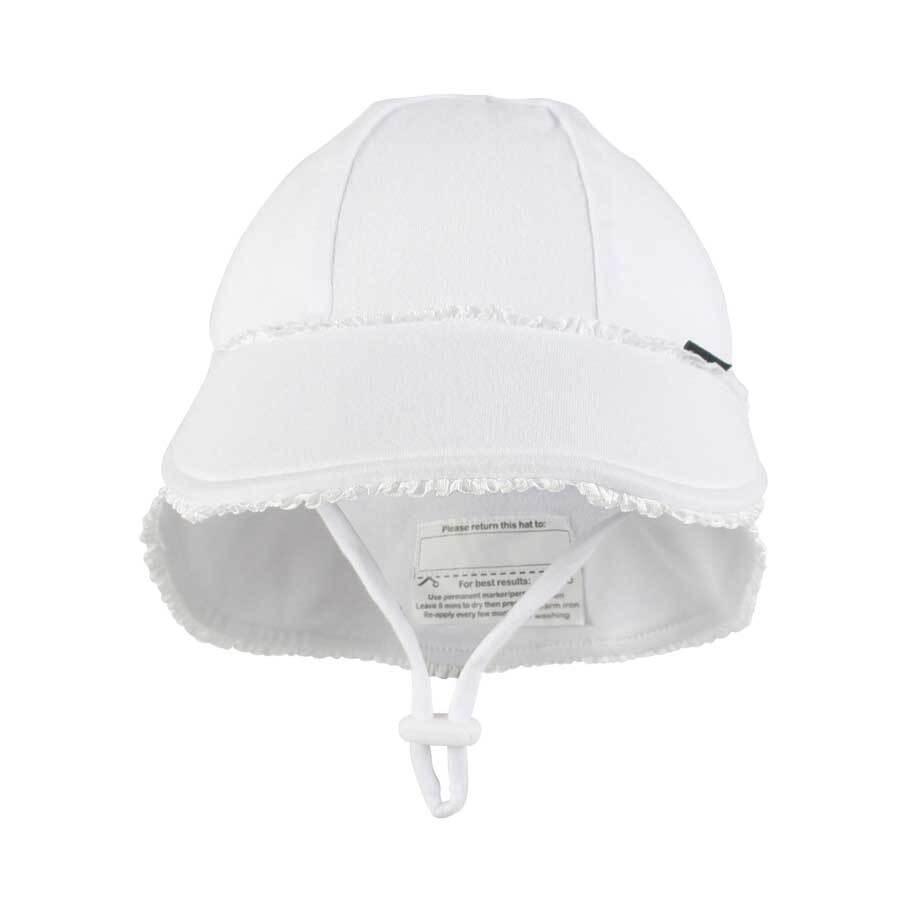 Bedhead Legionnaire Hat - Ruffle Trim 'White? L - '9348933045363 Toy Chest Australia 2