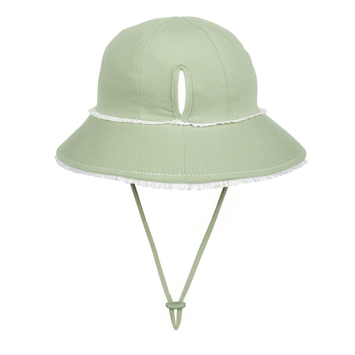 Bedhead Ponytail Bucket Hat - Khaki Ruffle L - '9348933044625 Toy Chest Australia 1