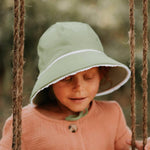 Bedhead Ponytail Bucket Hat - Khaki Ruffle L - '9348933044625 Toy Chest Australia 3