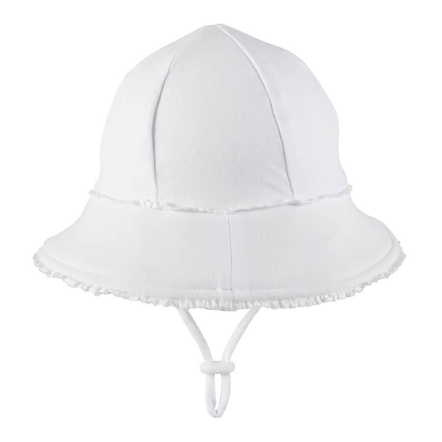 Bedhead Ponytail Bucket Hat - White Ruffle L - '9348933055690 Toy Chest Australia 1