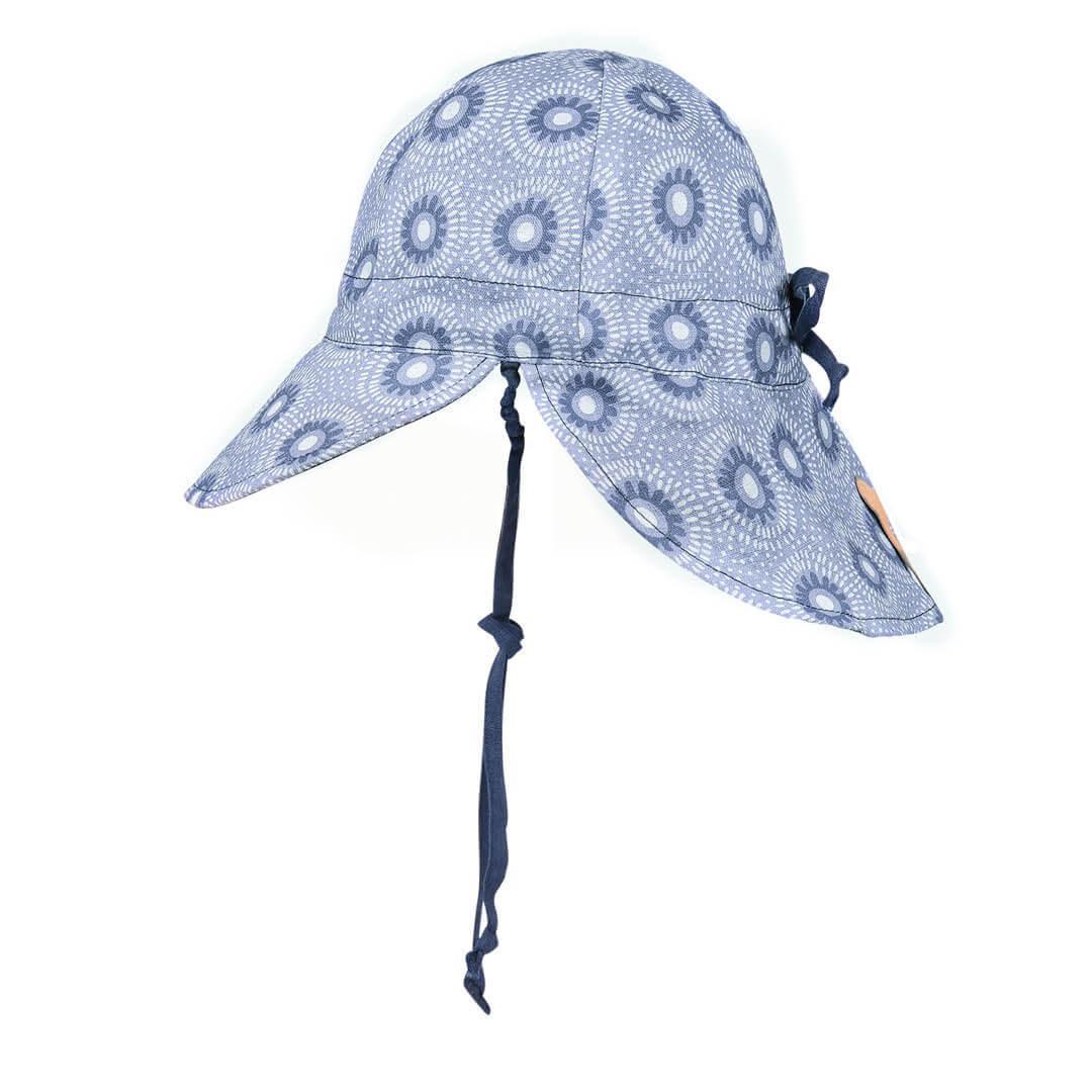 Bedhead Reversible Baby Flap Sun Hat - Norman/Indigo XS - '9348933055072 Toy Chest Australia 6