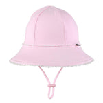 Bedhead Toddler Bucket Hat - Blush Ruffle Trim S - '9348933042713 Toy Chest Australia 5