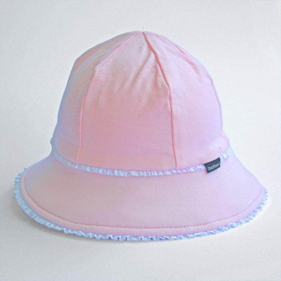 Bedhead Toddler Bucket Hat - Blush Ruffle Trim M - '9348933042768 Toy Chest Australia 5