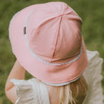 Bedhead Toddler Bucket Hat - Blush Ruffle Trim L - '9348933053146 Toy Chest Australia 2