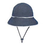 Bedhead Toddler Bucket Hat - Denim Ruffle Trim S - '9348933053399 Toy Chest Australia 7