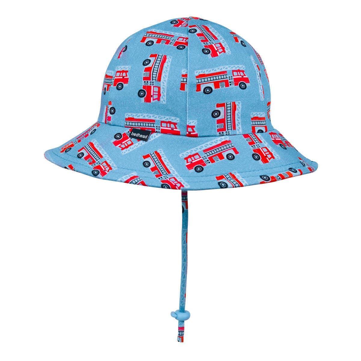 Bedhead Toddler Bucket Hat - Fire truck XS - '9348933043277 Toy Chest Australia 1