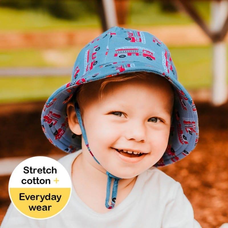 Bedhead Toddler Bucket Hat - Fire truck XS - '9348933043277 Toy Chest Australia 4