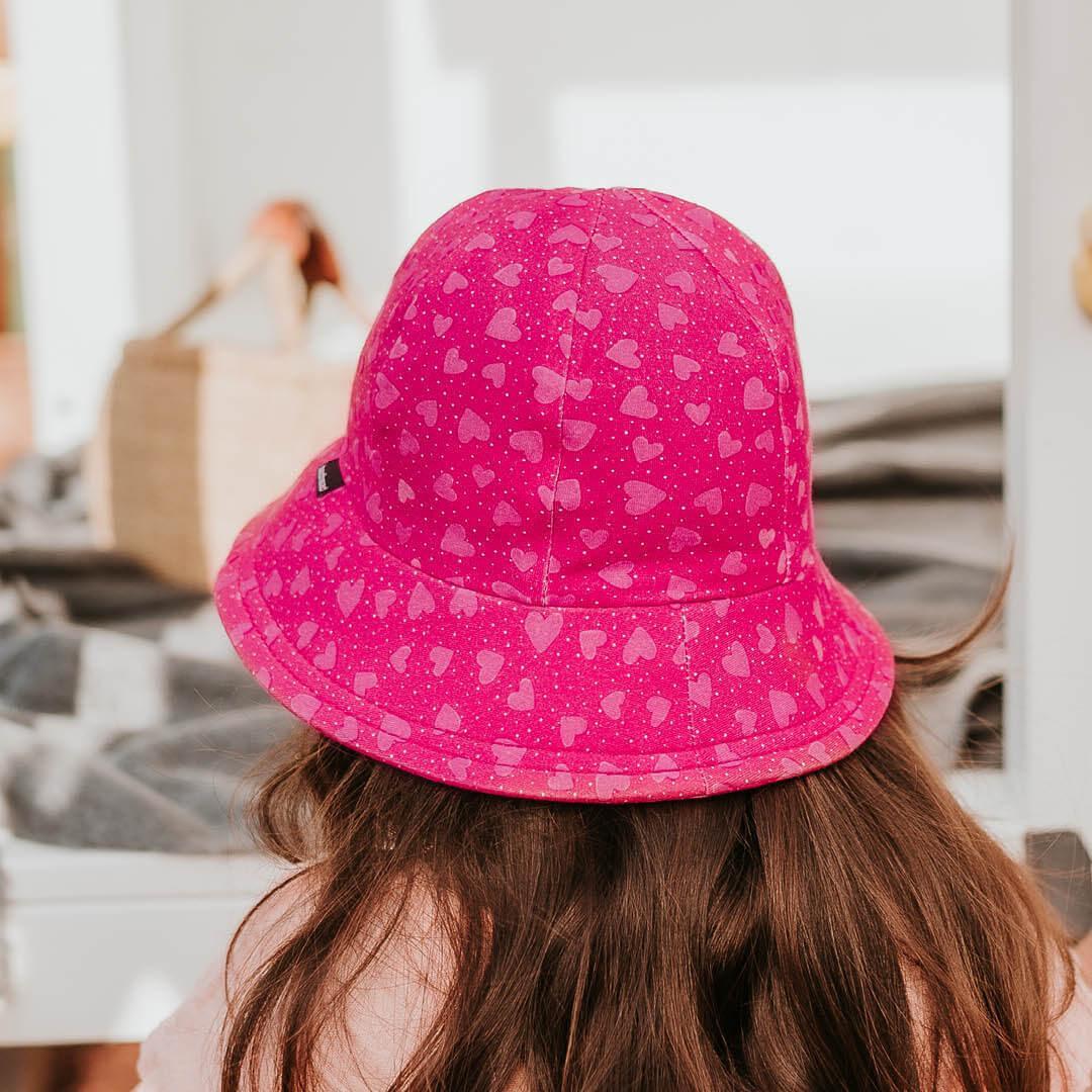 Bedhead Toddler Bucket Hat - Hearts M - '9348933043468 Toy Chest Australia 2