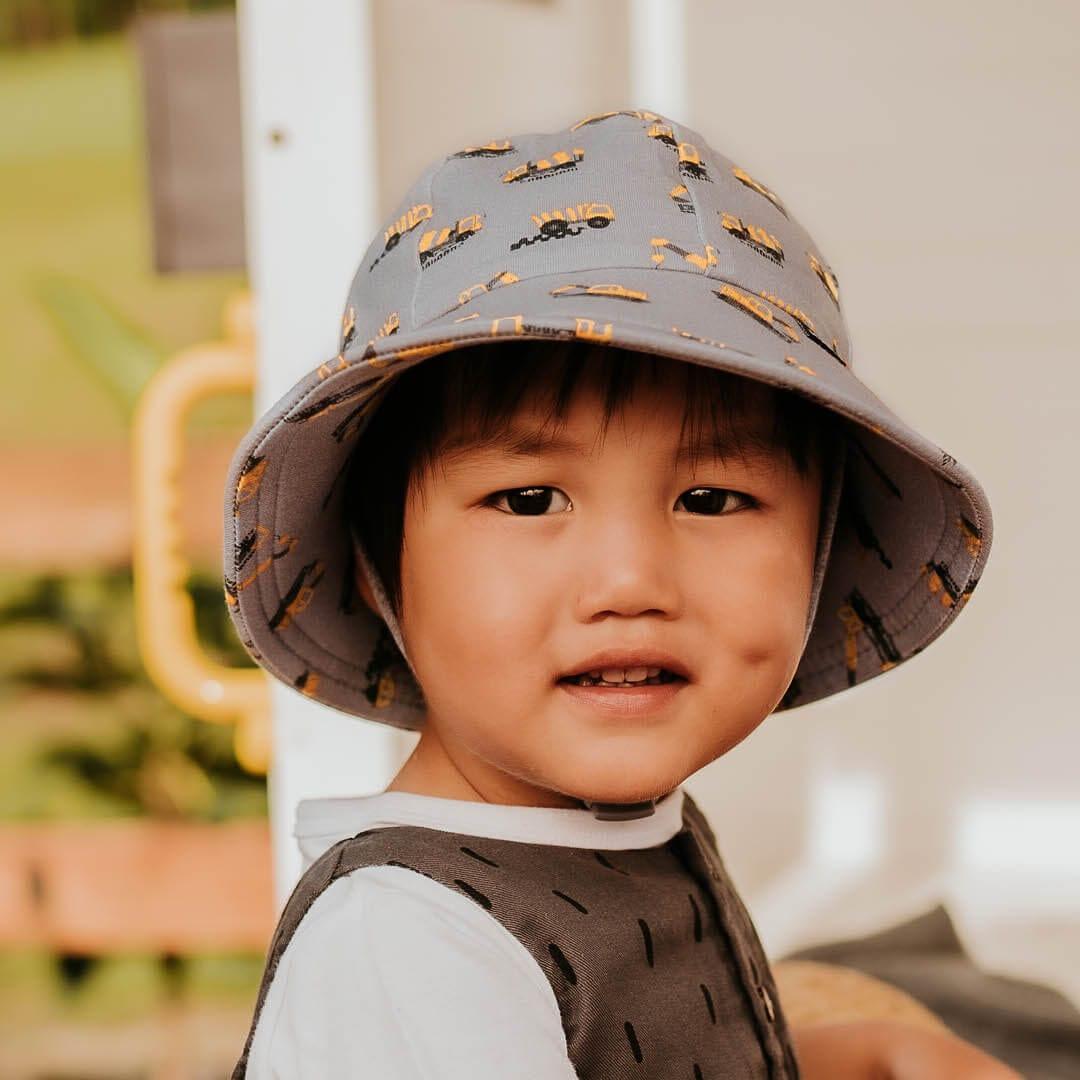 Bedhead Toddler Bucket Hat - Machinery XS - '9348933042560 Toy Chest Australia 3