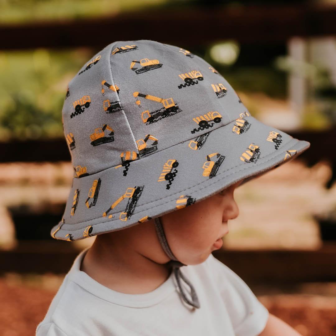 Bedhead Toddler Bucket Hat - Machinery XS - '9348933042560 Toy Chest Australia 4