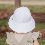 Bedhead Toddler Bucket Hat - White Ruffle Trim S - '9348933053245 Toy Chest Australia 2