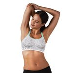Bravado Seamless Rhythm Nursing Bra White Grey Spacedye M - '0807978141854 Toy Chest Australia 1