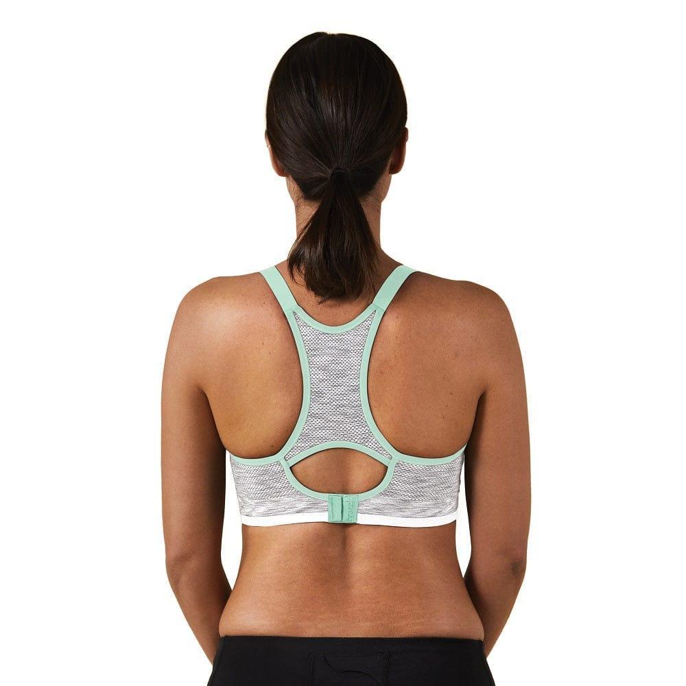 Bravado Seamless Rhythm Nursing Bra White Grey Spacedye L - '0807978141861 Toy Chest Australia 2