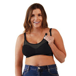 Bravado Silk Seamless Sheer Nursing Bra Black S - '0807978147092 Toy Chest Australia 2