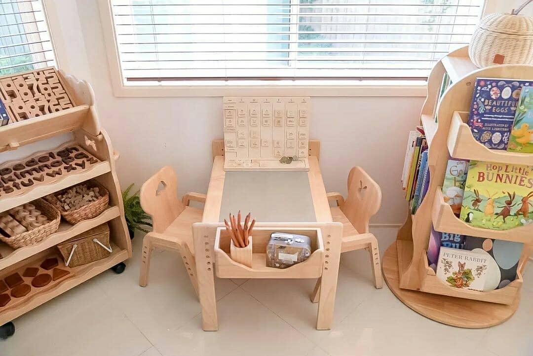 Bunny Tickles Primary Adjustable Table and Chair Set Star - '6973971180276 Toy Chest Australia 7