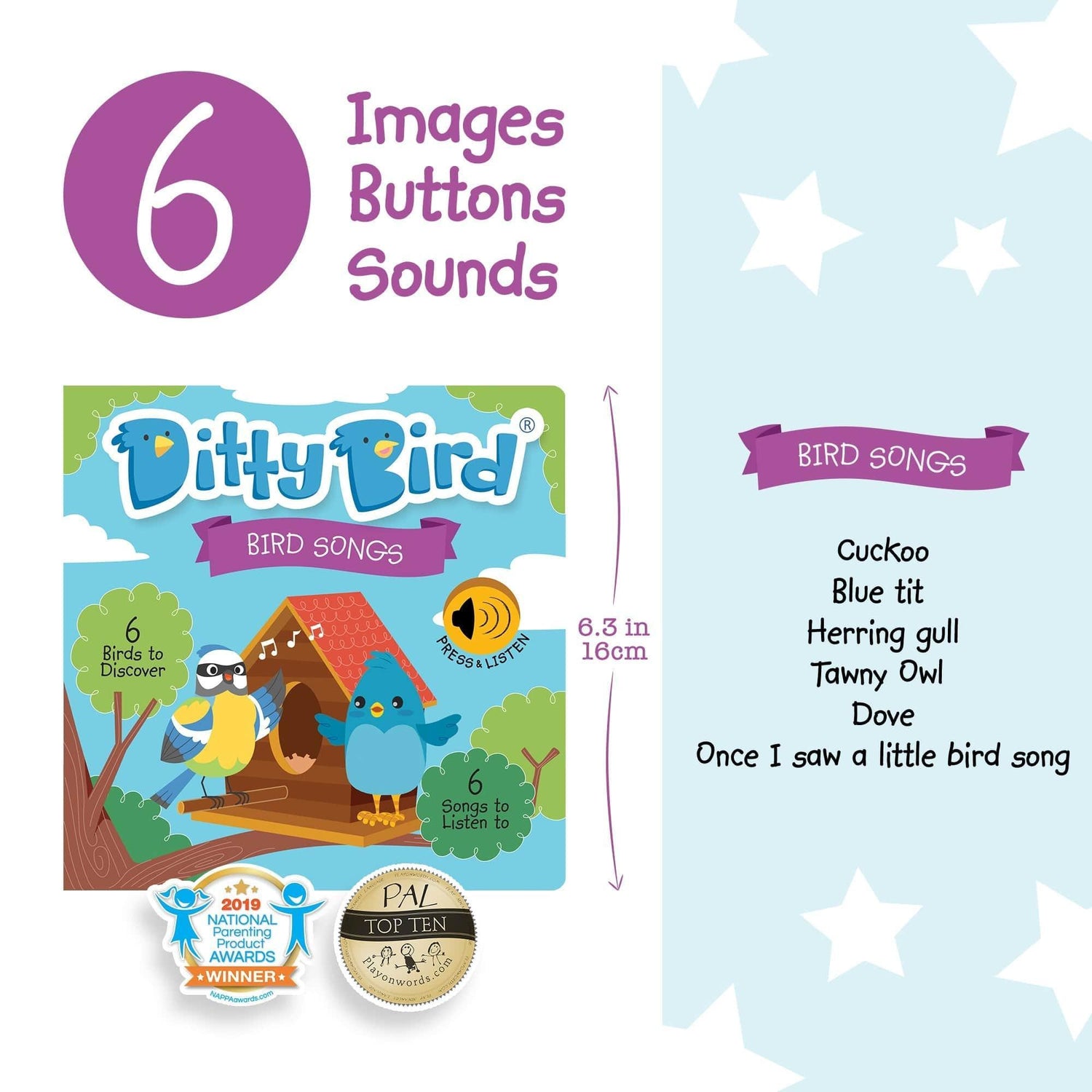 Ditty Bird - Bird Songs - '9356877161438 Toy Chest Australia 1