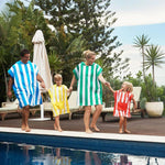 Dock & Bay Adult Poncho Hooded Towel | Cabana Collection | Bondi Blue M - '5060668832059 Toy Chest Australia 4