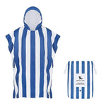Dock & Bay Adult Poncho Hooded Towel | Cabana Collection | Whitsunday Blue S - '5060668837481 Toy Chest Australia 6