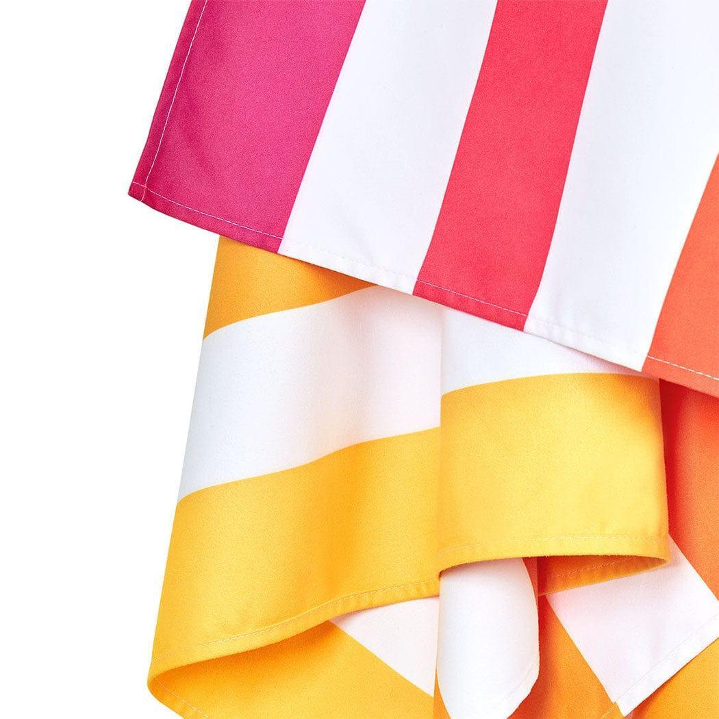 Dock & Bay Beach Towel Cabana Collection L | Quick Dry | Peach Sunrise - '5060668837887 Toy Chest Australia 2