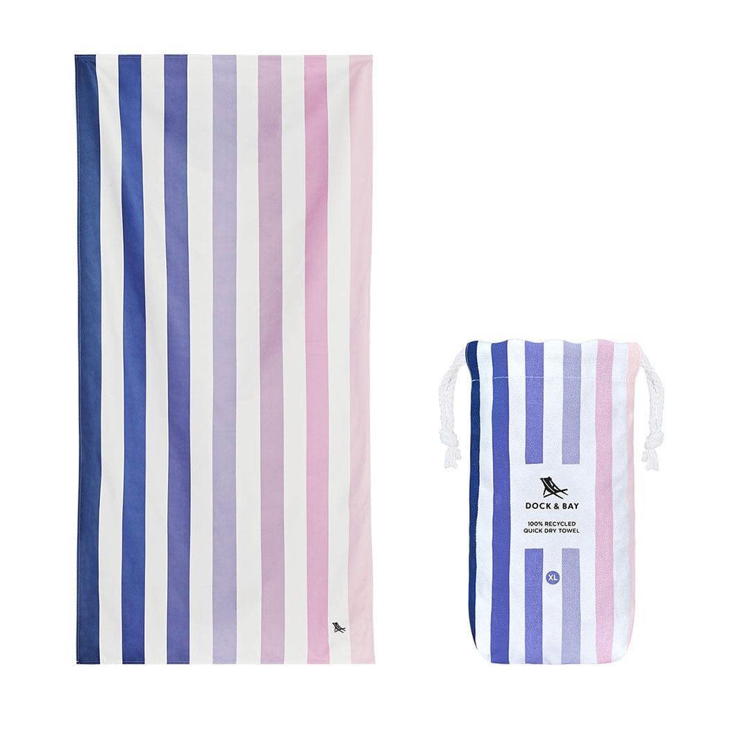 Dock & Bay Beach Towel Cabana Collection XL | Quick Dry | Dusk To Dawn - '5060668837894 Toy Chest Australia 10