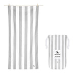Dock & Bay Beach Towel Cabana Collection XL | Quick Dry | Goa Grey - '5060668831106 Toy Chest Australia 6