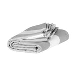 Dock & Bay Beach Towel Cabana Collection XL | Quick Dry | Goa Grey - '5060668831106 Toy Chest Australia 4