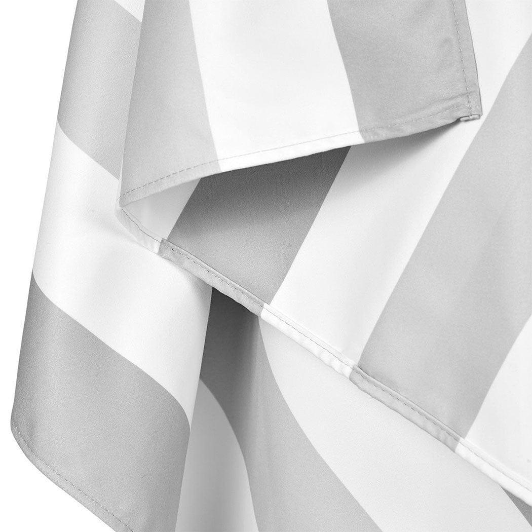 Dock & Bay Beach Towel Cabana Collection XL | Quick Dry | Goa Grey - '5060668831106 Toy Chest Australia 5