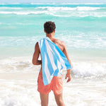 Dock & Bay Beach Towel Cabana Collection XL | Quick Dry | Tulum Blue - '5060668831083 Toy Chest Australia 1