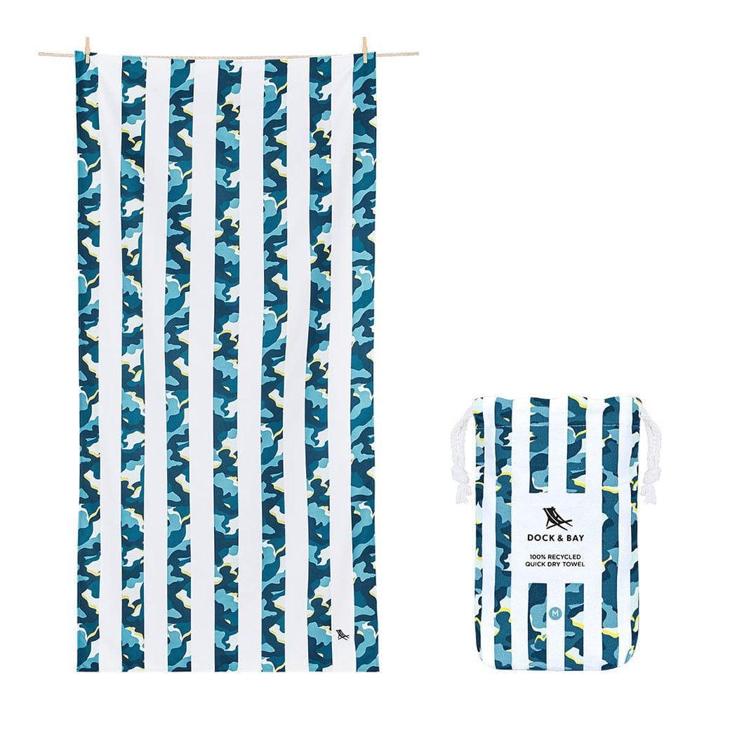 Dock & Bay KIDS Beach Towel | Quick Dry | Cool Camo - '5060668837726 Toy Chest Australia 6