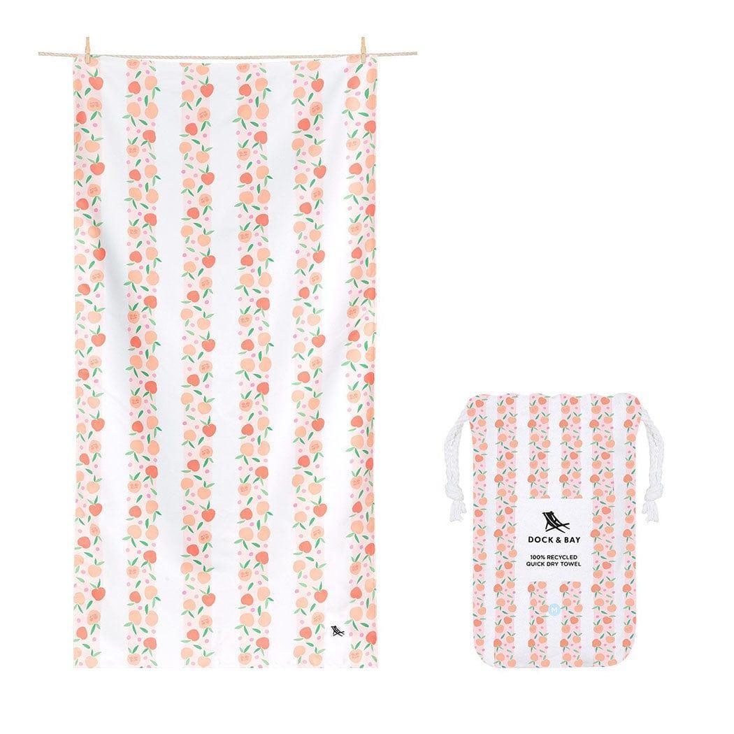 Dock & Bay KIDS Beach Towel | Quick Dry | Peach Party - '5060668835388 Toy Chest Australia 6
