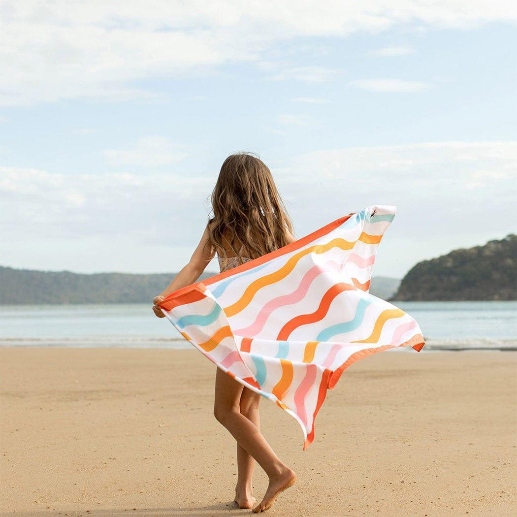 Dock & Bay KIDS Beach Towel | Quick Dry | Squiggly - '5060668835401 Toy Chest Australia 1