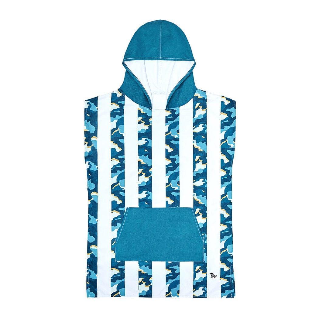 Dock & Bay KIDS Poncho Hooded Towel - Cool Camo XS (2 - 4yrs) - '5060668837658 Toy Chest Australia 6