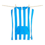 Dock & Bay KIDS Poncho Hooded Towel - Mini Cabana Collection - Bondi Blue XS (2 - 4yrs) - '5060668831779 Toy Chest Australia 3