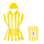 Dock & Bay KIDS Poncho Hooded Towel - Mini Cabana Collection - Boracay Yellow XS (2 - 4yrs) - '5060668831823 Toy Chest Australia 4