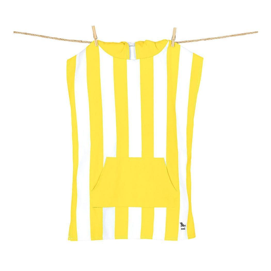 Dock & Bay KIDS Poncho Hooded Towel - Mini Cabana Collection - Boracay Yellow XS (2 - 4yrs) - '5060668831823 Toy Chest Australia 3