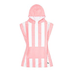 Dock & Bay KIDS Poncho Hooded Towel - Mini Cabana Collection - Malibu Pink M (7 - 10yrs) - '5060668837467 Toy Chest Australia 4