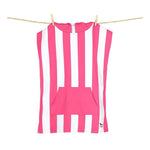 Dock & Bay KIDS Poncho Hooded Towel - Mini Cabana Collection - Phi Phi Pink S (4 - 7yrs) - '5060668837405 Toy Chest Australia 3