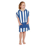 Dock & Bay KIDS Poncho Hooded Towel - Mini Cabana Collection - Whitsunday Blue M (8 - 10yrs) - '5060668837450 Toy Chest Australia 4