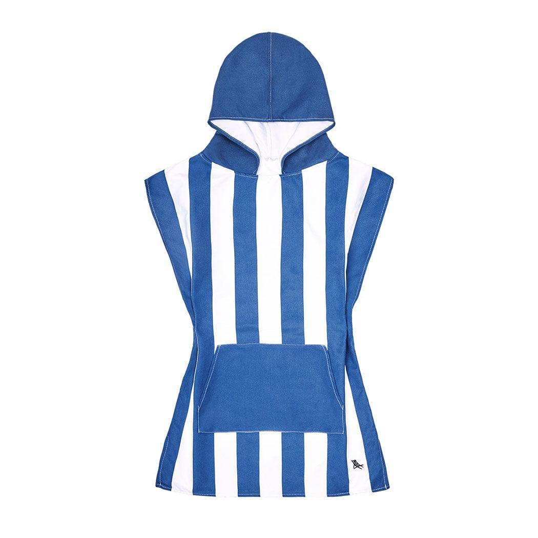 Dock & Bay KIDS Poncho Hooded Towel - Mini Cabana Collection - Whitsunday Blue M (8 - 10yrs) - '5060668837450 Toy Chest Australia 5